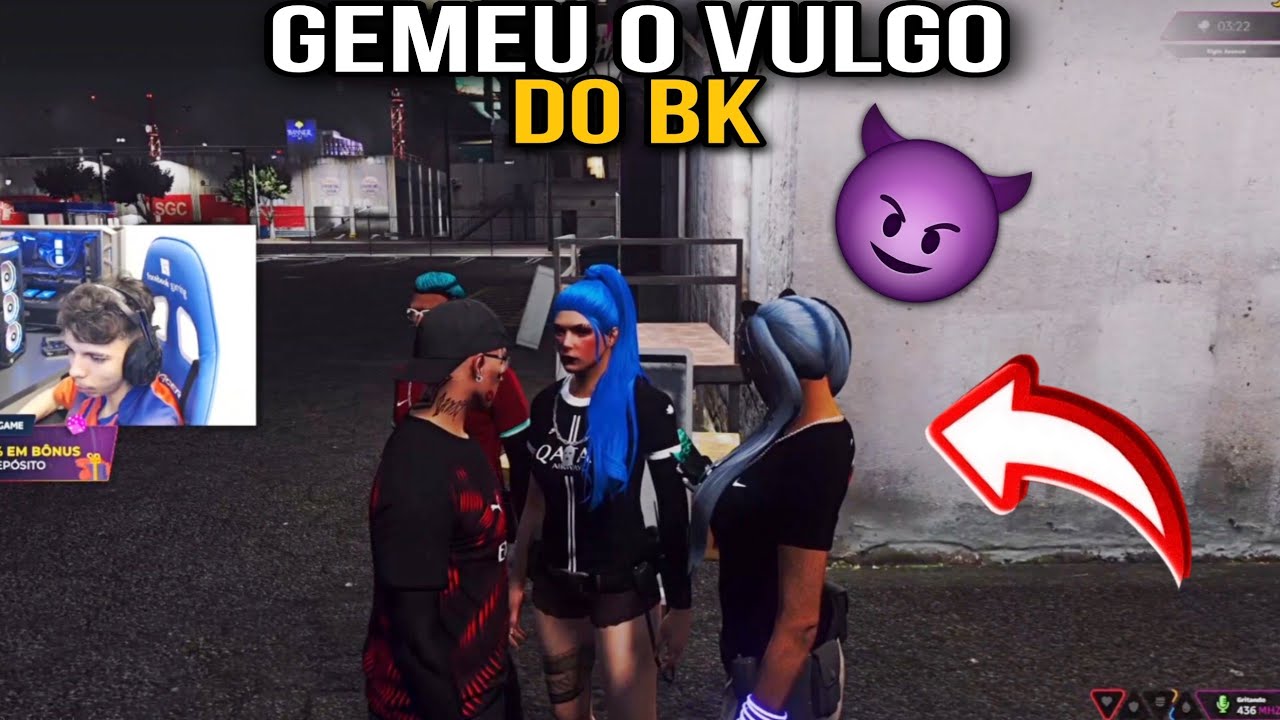 BK PEDIU PRA MINA GEME O VULGO DELE | VOZ DE LOLLY? | FC BKINHO CLIPES