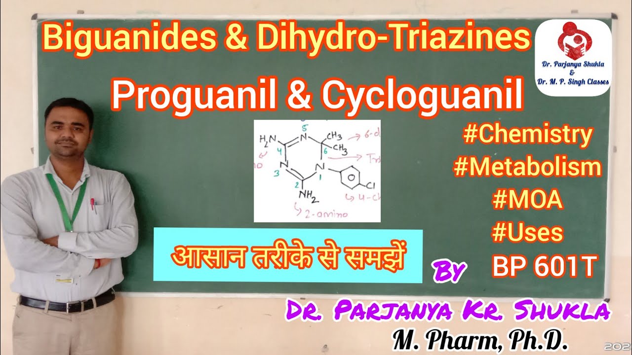 Biguanides & Dihydro-Triazines Antimalarials | Proguanil | Cycloguanil Pamoate | BP 601T
