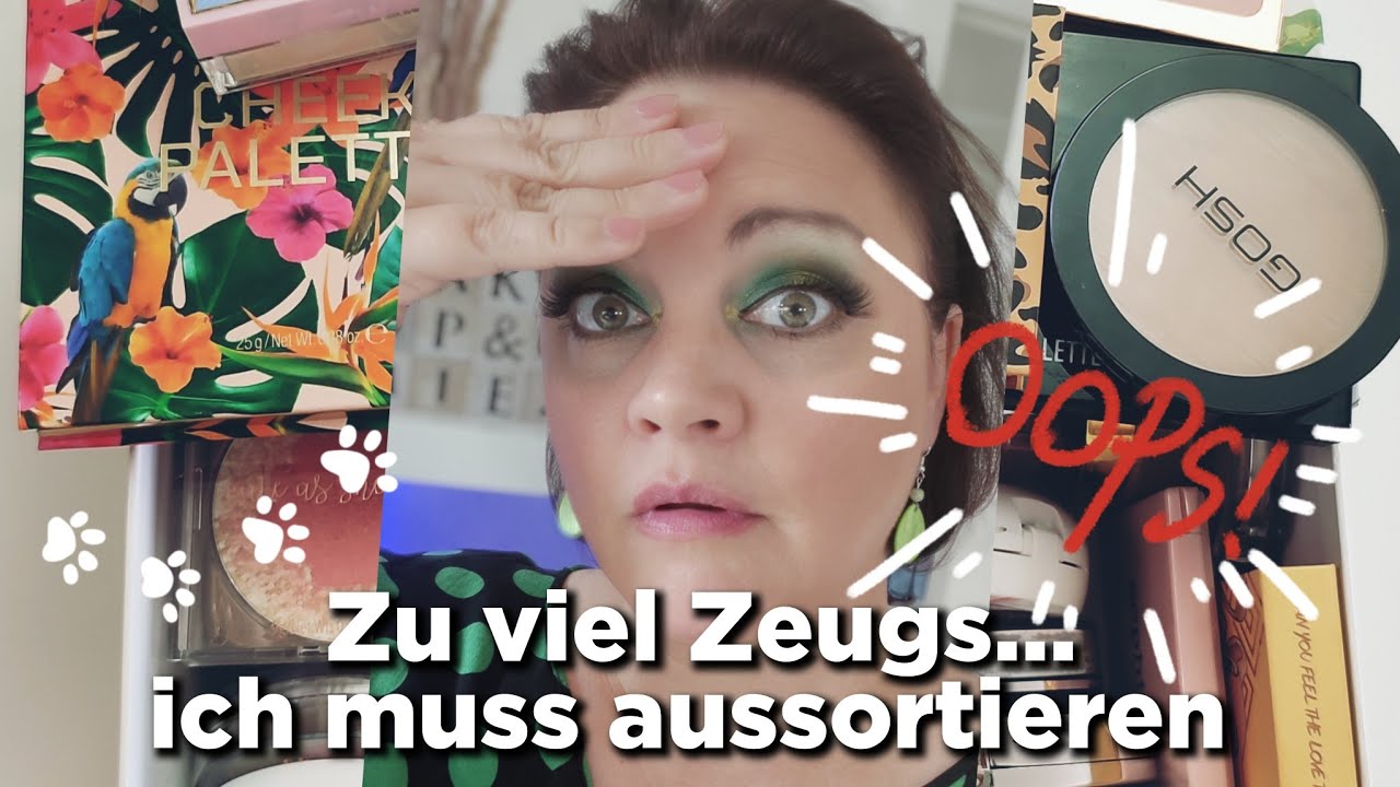 Bin ich ein Beauty Messi?? Lidschatten Declutter 2023 Teil 1 Was fliegt raus ?