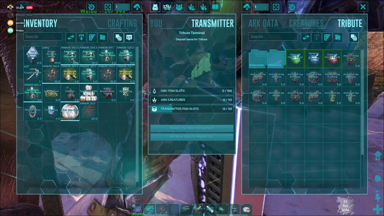 [GER][Nowipe]Arkjunkies x25 Cluster Boss Kampf !ipark Ark Survival Evolved