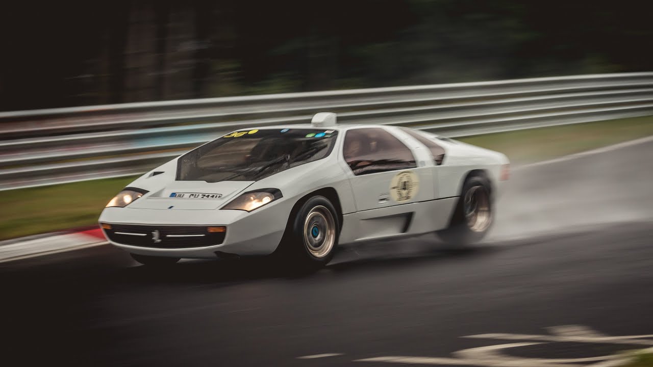 Riding the Priceless "Pagani of the 80's" on the WET Nürburgring: ISDERA IMPERATOR 108i