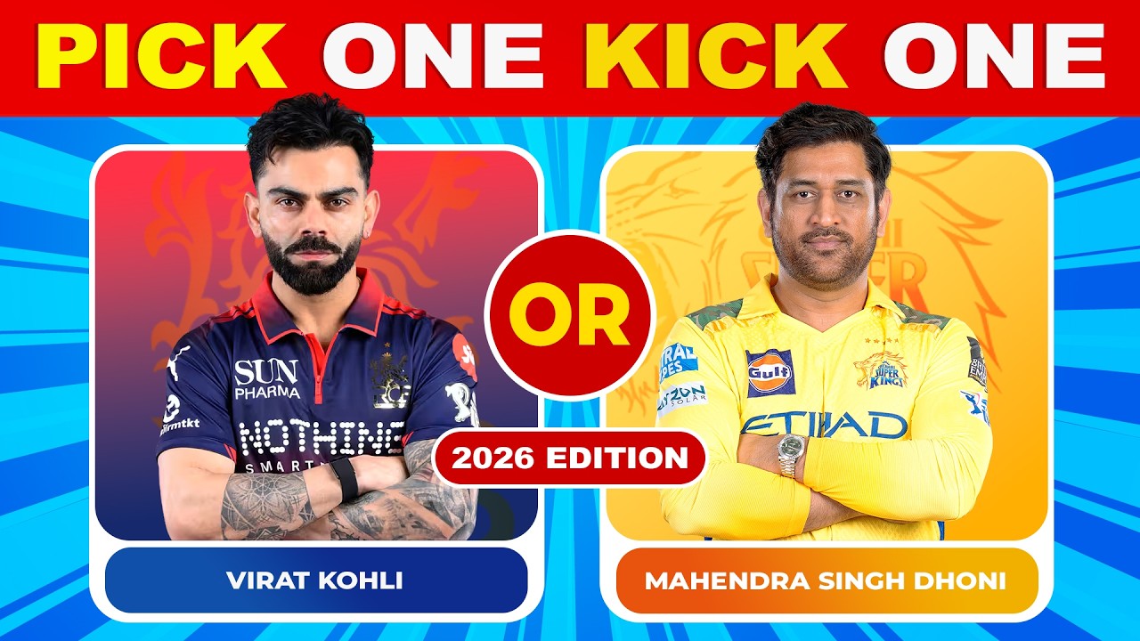 Pick ONE, Kick ONE 😈 Only Real IPL Fans Can Do This!