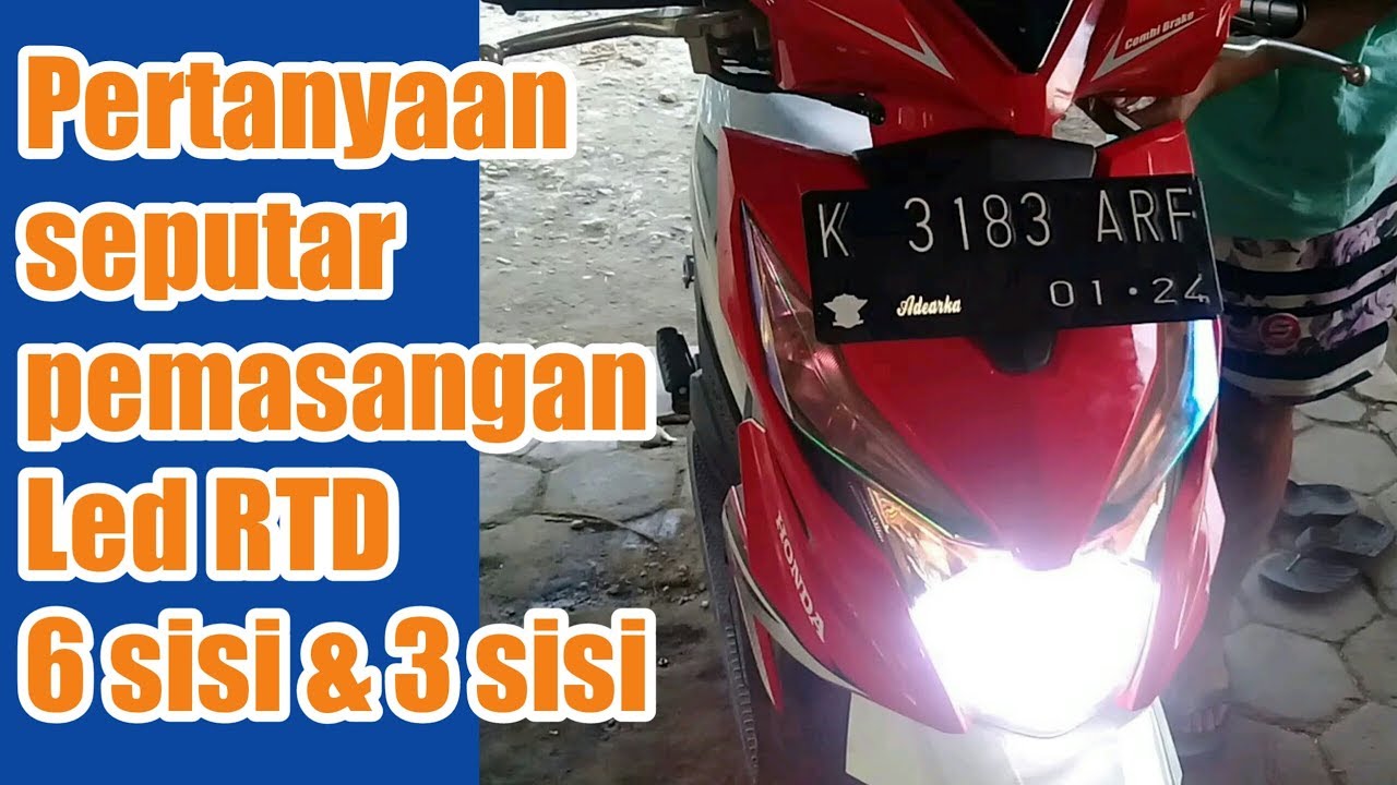 Pertanyaan Seputar pemasangan LED RTD 6 sisi 35 watt