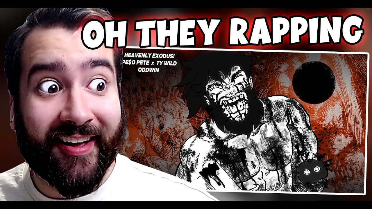 REACTION - PE$O PETE x TY WILD - HEAVENLY EXODUS! (OFFICIAL LYRIC VIDEO) [BERSERK]