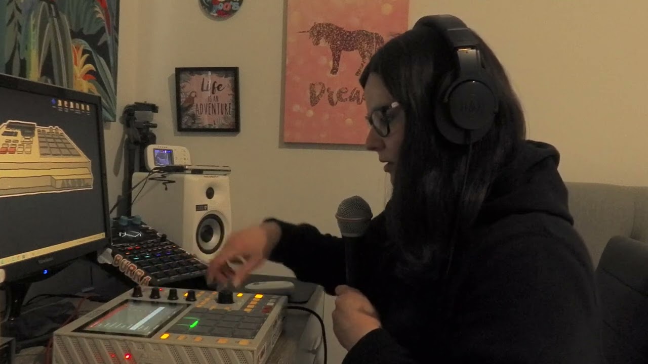 talks and beat making from scratch on mpc one..