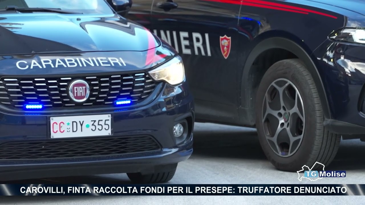 Carovilli, finta raccolta fondi per il presepe: truffatore denunciato