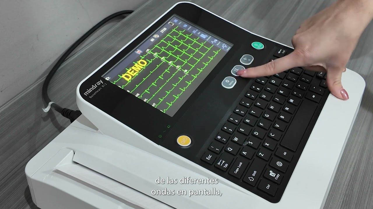 Capacitación: Electrocardiógrafo BeneHeart R12 Mindray