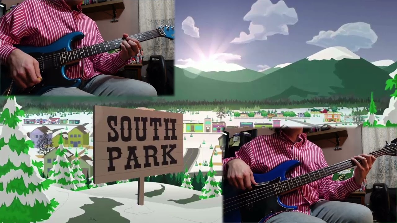 South Park End Credits Theme | Primus Cover | Billy McGuire