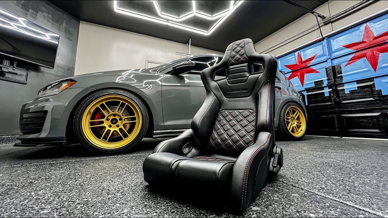 Установка сидений Corbeau RRS в мой GTI MK7.