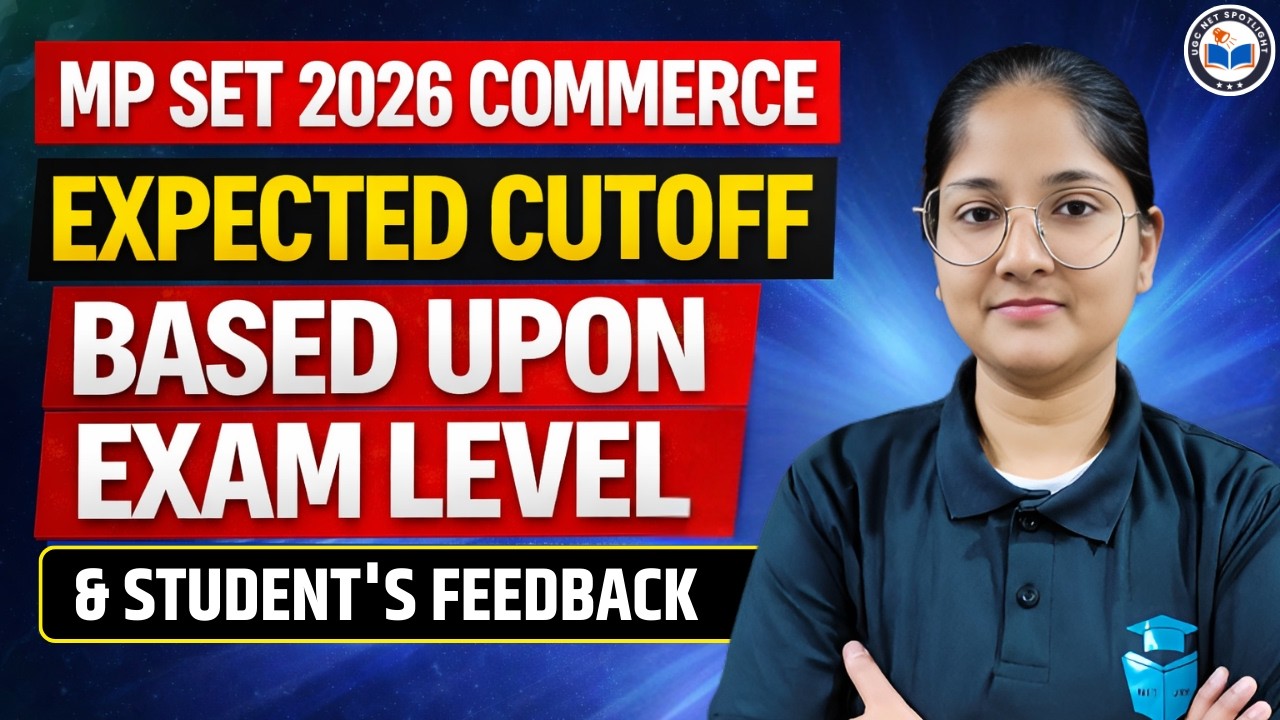 MP SET Commerce Expected Cut off 2026 | MP SET Commerce Cut off 2026 Analysis