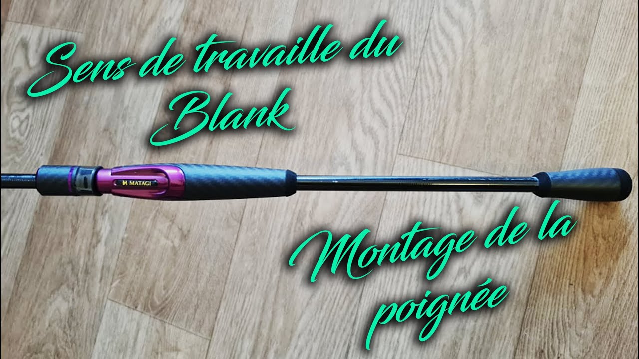 nouvelle canne a pêche  montage pas a pas Partie 2