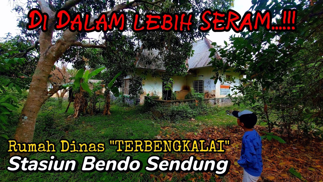 UJI NYALI...‼️ Nekad Masuk ke Rumah Dinas Stasiun MATI dan Terbengkalai Puluhan Tahun