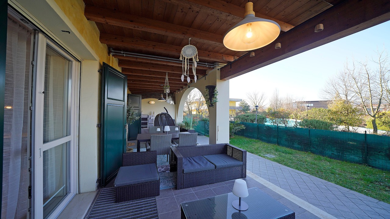Dreizimmerwohnung mit privatem Garten in Manerba del Garda – Gardasee (MAN 014 8)