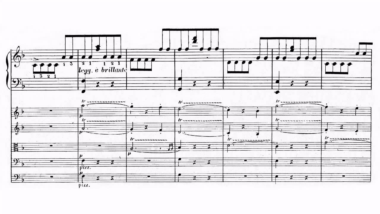 Saint-Saëns: Wedding Cake for piano & strings (+score)