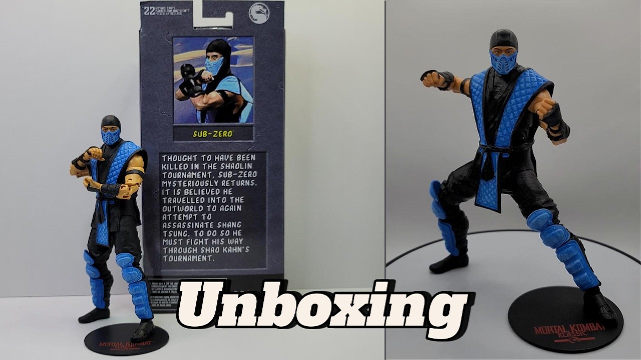 Mortal Kombat Klassic Sub-Zero Unboxing