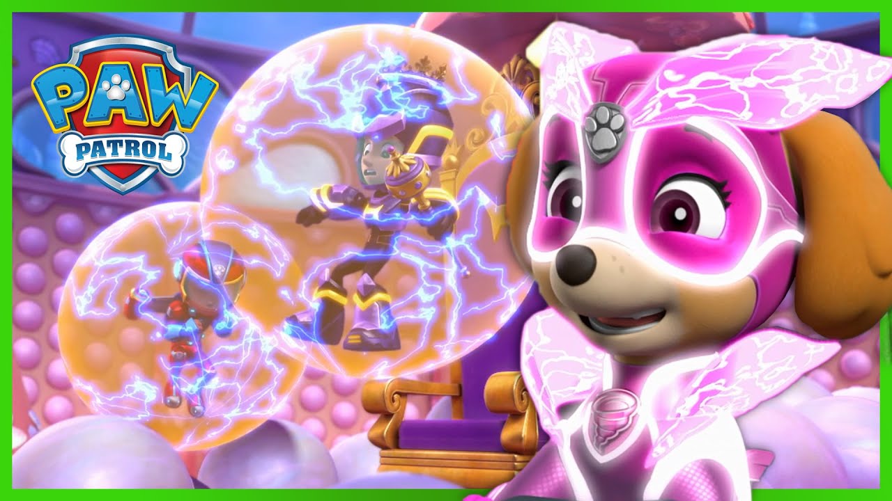 ¡Maratón de episodios de rescate de los Mighty Pups Super Paws! - Patrulla de Cachorros Español