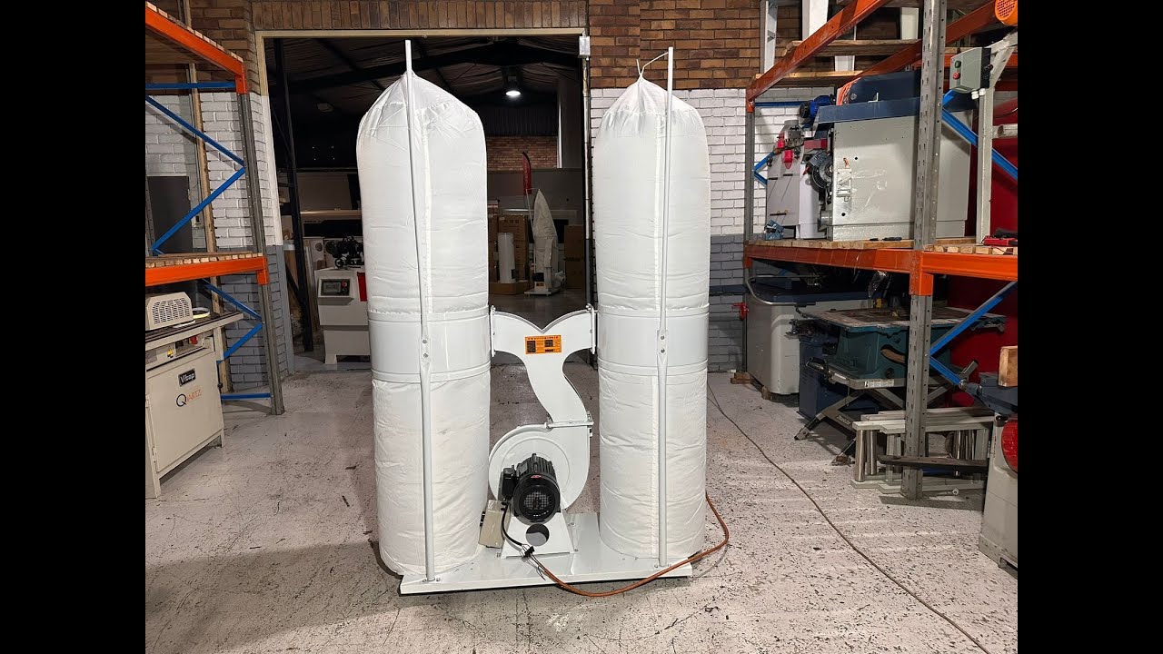 How-To - Dust Extraction Unit, 2 bag, HOLZ Tutorial
