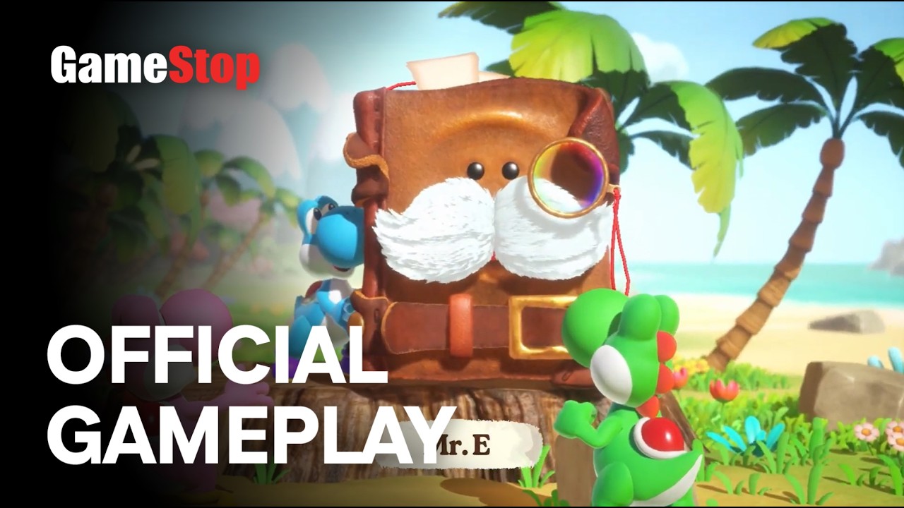 Yoshi and the Mysterious Book Overview Trailer - Creature Discovery | GameStop