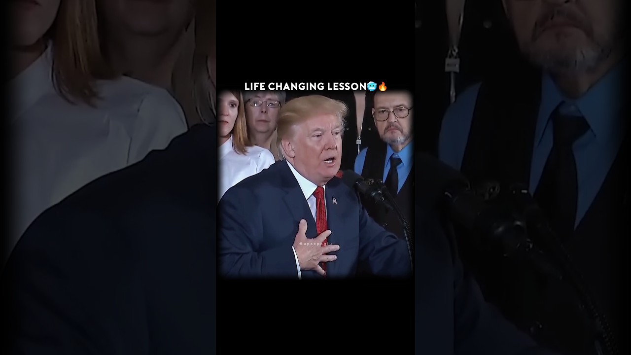 A life-changing lesson Trump never forgot 🥶🔥