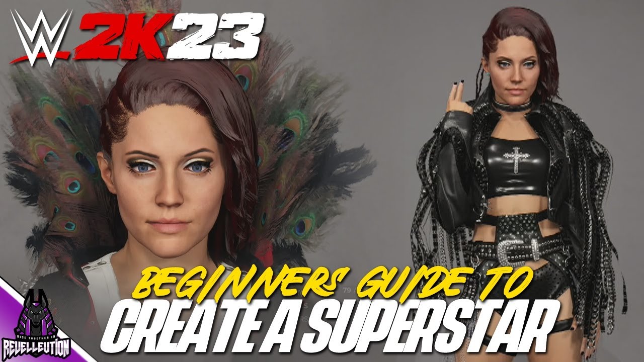 WWE 2K23: Beginners Guide to Create a Superstar #WWE2K23