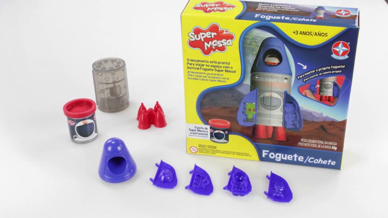 FOGUETE com Super Massa | Brinquedos Estrela
