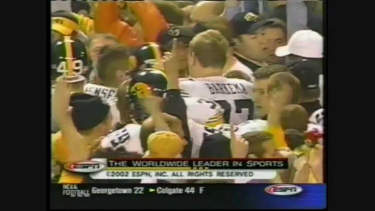 2002 #5 Iowa at Minnesota Highlights