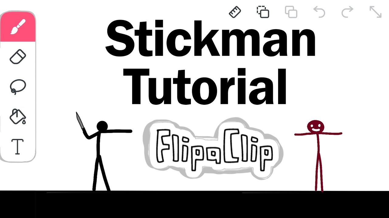 How to draw and animate a Stickman | 