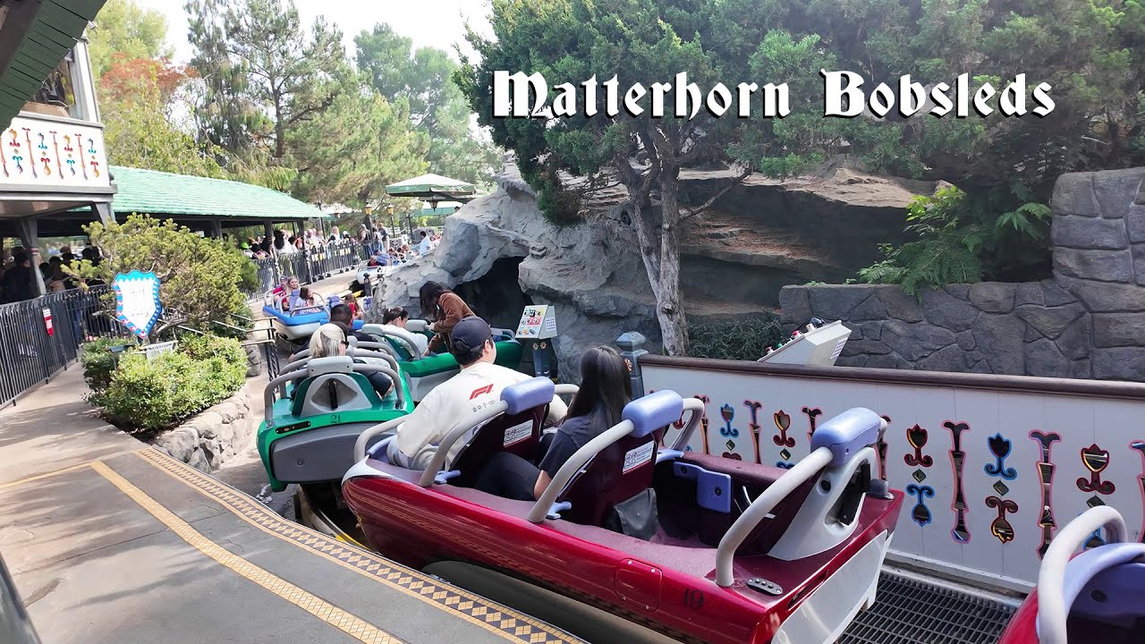 Disneyland's Matterhorn Bobsleds Single Rider Experience