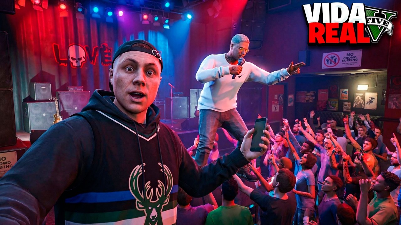 GTA V : VIDA REAL - O MC RYAN SP FEZ UM SHOW PERFEITO PRA INAUGURAR MEU BAR! - #86
