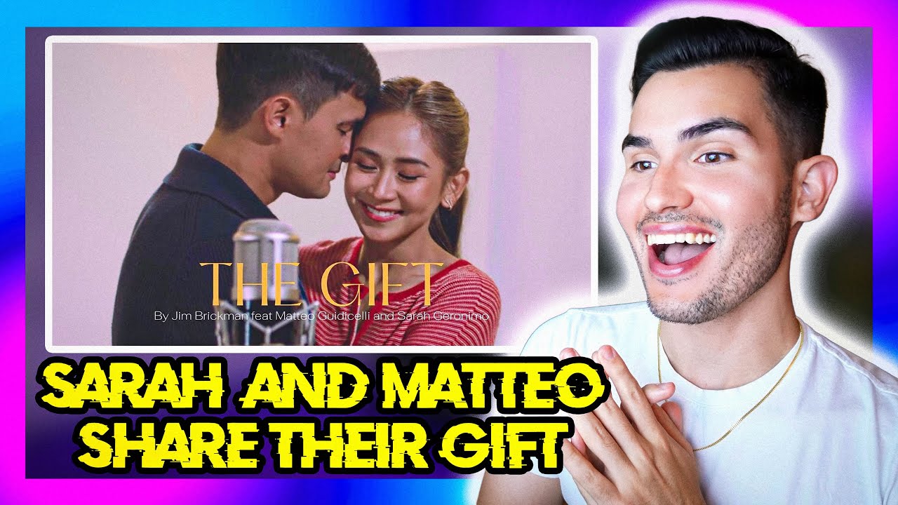Sarah Geronimo and Matteo Guidicelli cover ''The Gift'' (Jim Brickman Cover) | REACTION