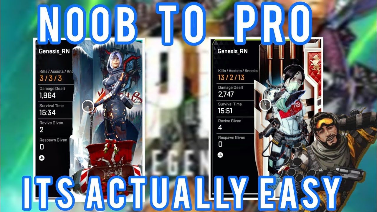 How to get better QUICK, starting as a NOOB in APEX LEGENDS!!! Episode #1 (Killed by a Cheater)