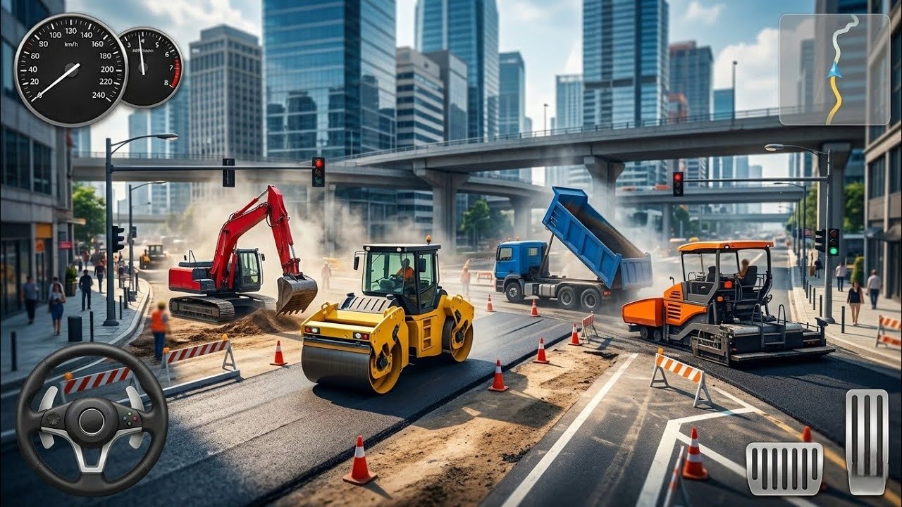 JCB Game 3D 🚜 Building Construction Simulator | Real  Construction Gameplay 😱 | Android 2026