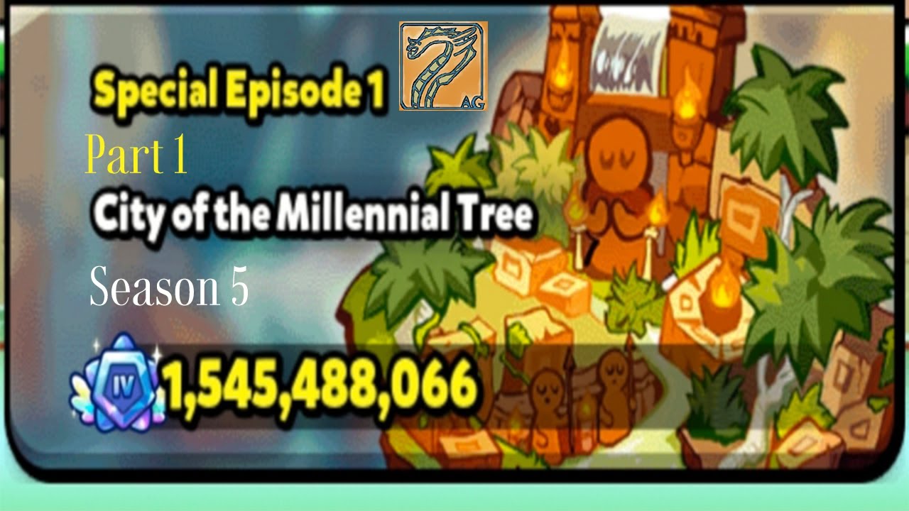 Cookie Run: OvenBreak l Breakout Mode Season 5: City of the Millennial Tree Final Run (PB) Part 1