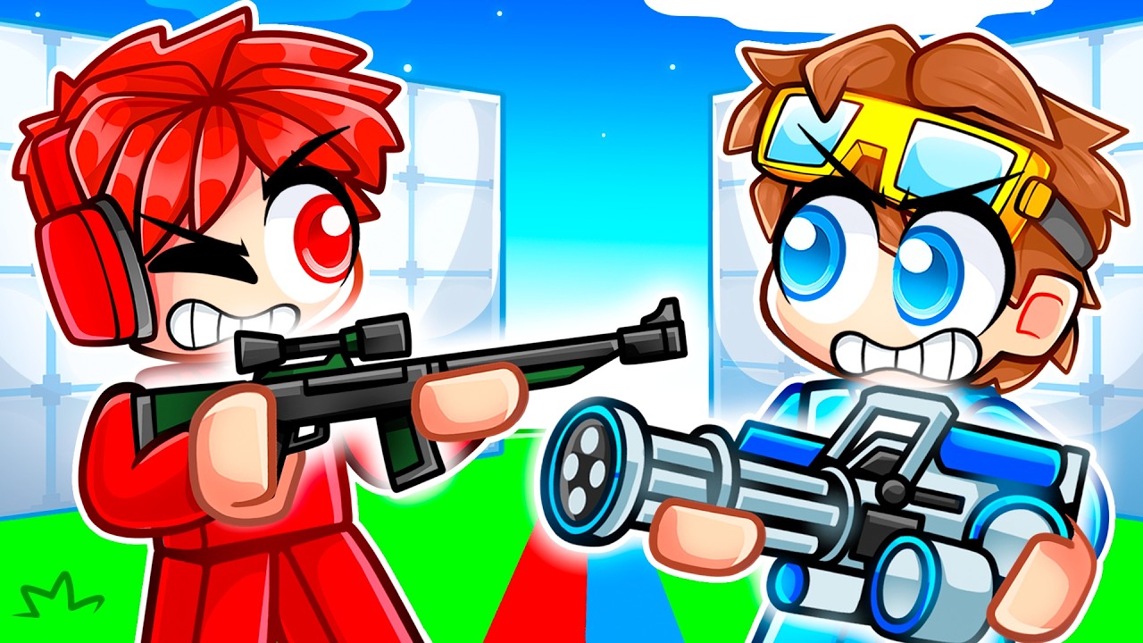 NICO против CASH в Roblox Rivals!