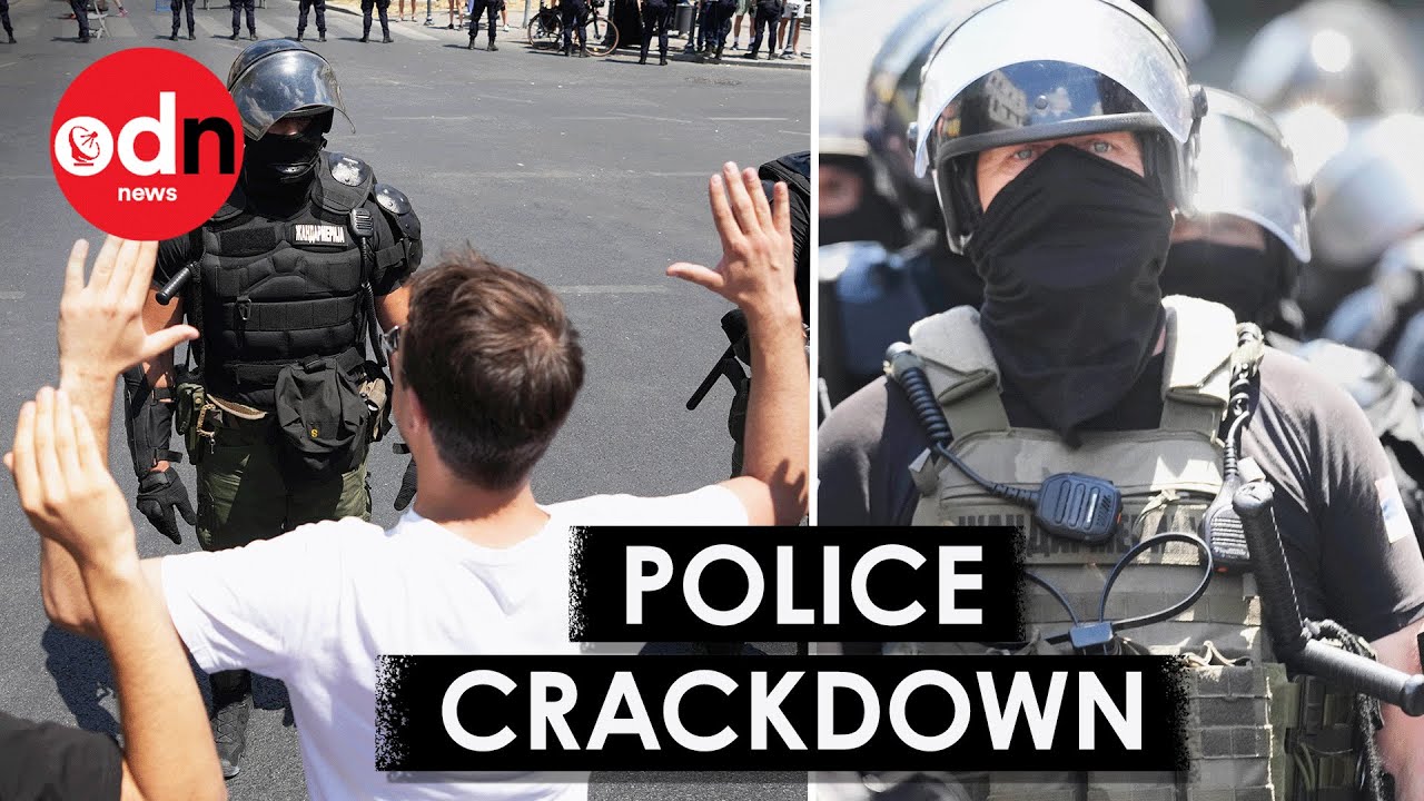 Serbian Police Disperse Protesters and Tear Down Barricades in Belgrade