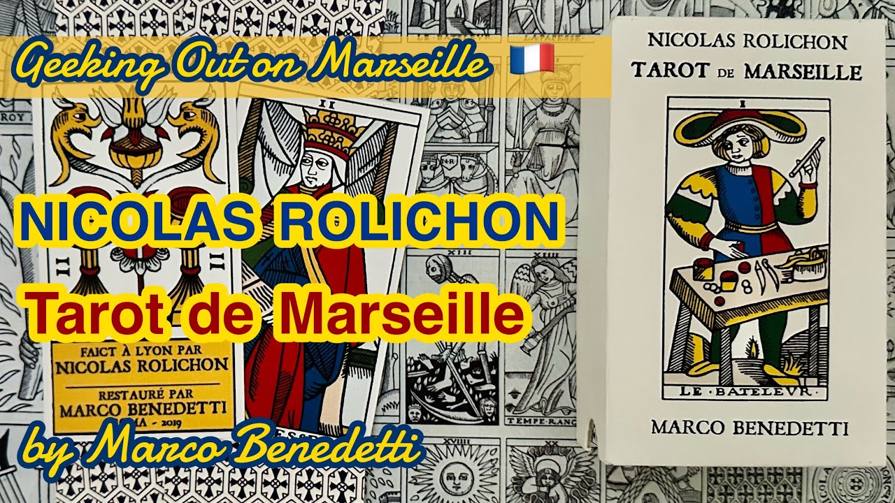 Nicolas Rolichon Historic Tarot de Marseille in its complete restoration by Marco Benedetti