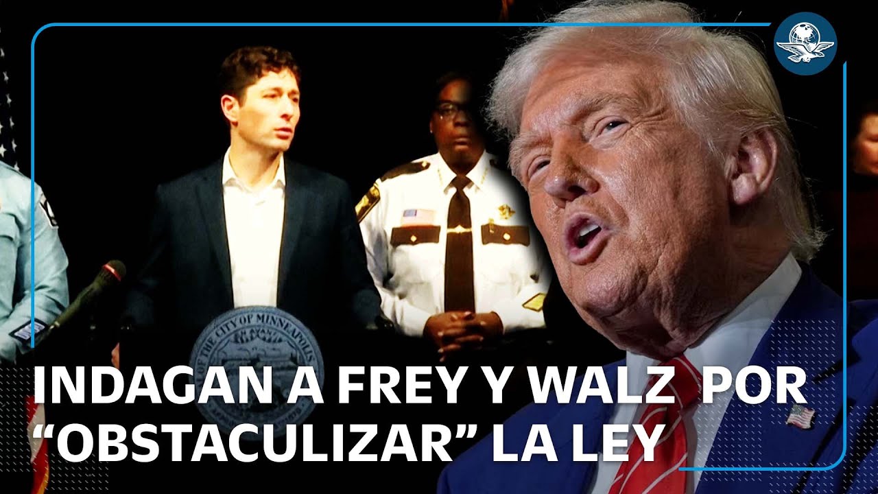 Gobierno de EU investiga a gobernador de Minnesota por obstruir al ICE