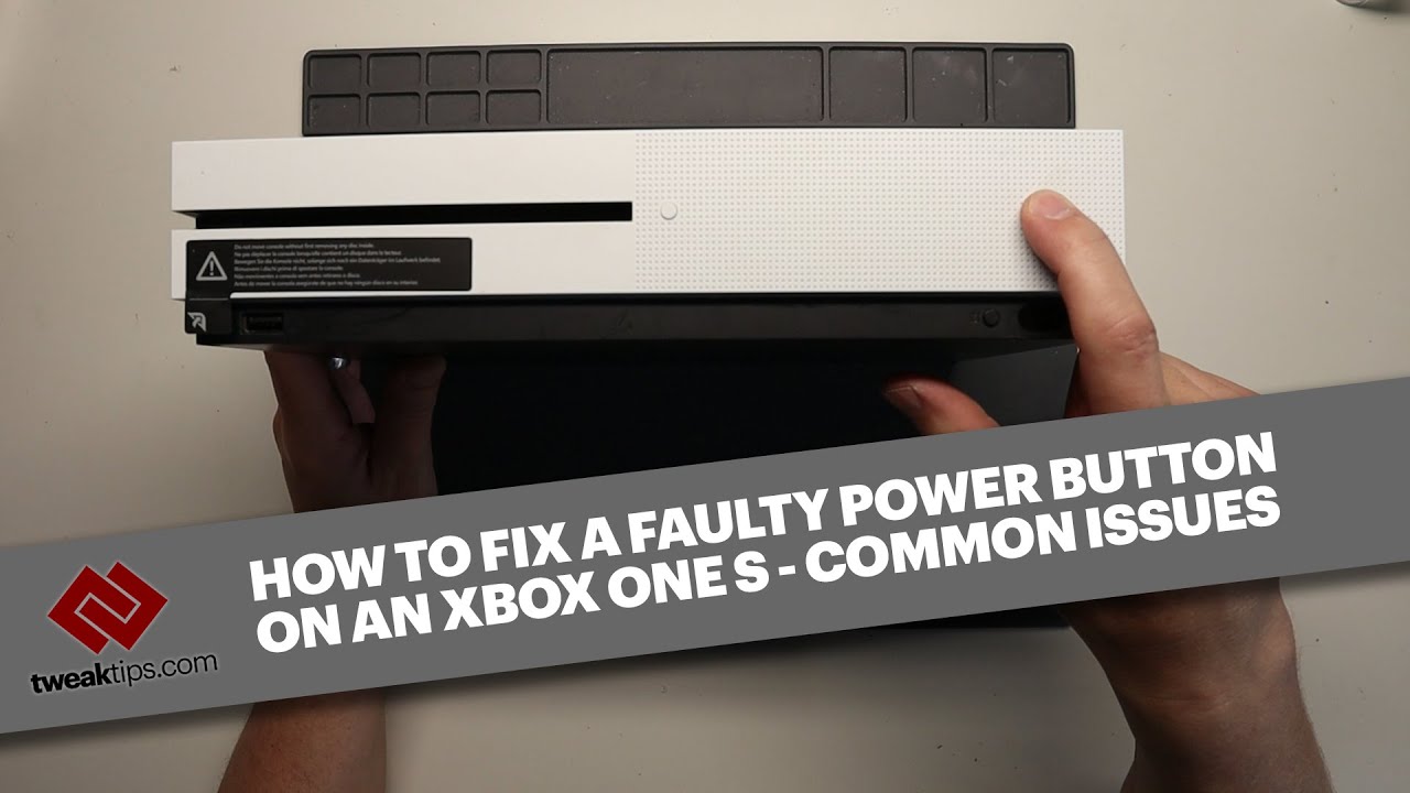 How To Fix Xbox One S Faulty Power Button - Power Button Not Clicking Issue