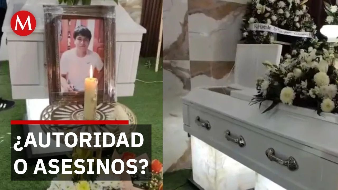 Familiares velan a joven de 19 años presuntamente asesinado por agentes federales en Guanajuato