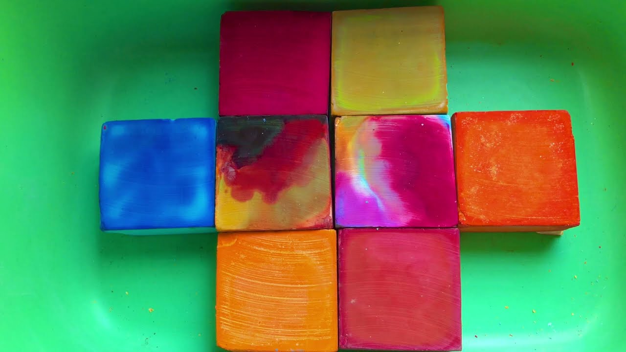 ASMR Dyed Gym Chalk Party Collab w/ @MissPreciousASMR