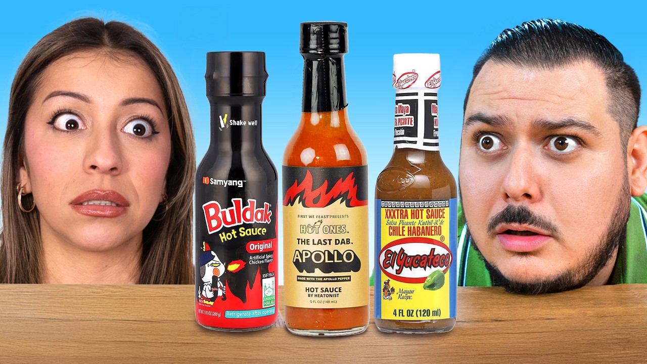 We Ate The SPICIEST Hot Sauces