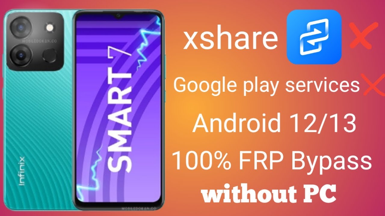 Infinix smart 7 FRP Bypass 100% without PC 2024 | Google Account Remove Android 12/13