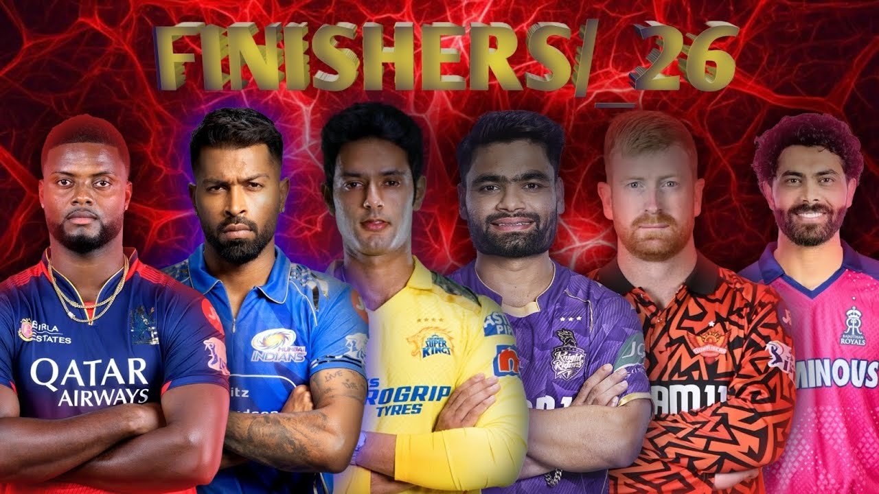 Strongest Finishers in Ipl 2026 😱 all Team 