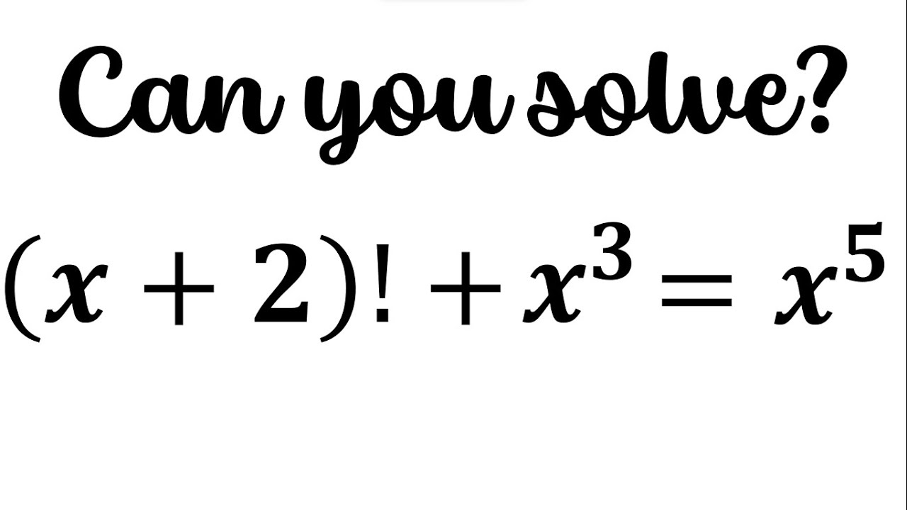 Solving the Unsolvable: Factorial Equation Challenge