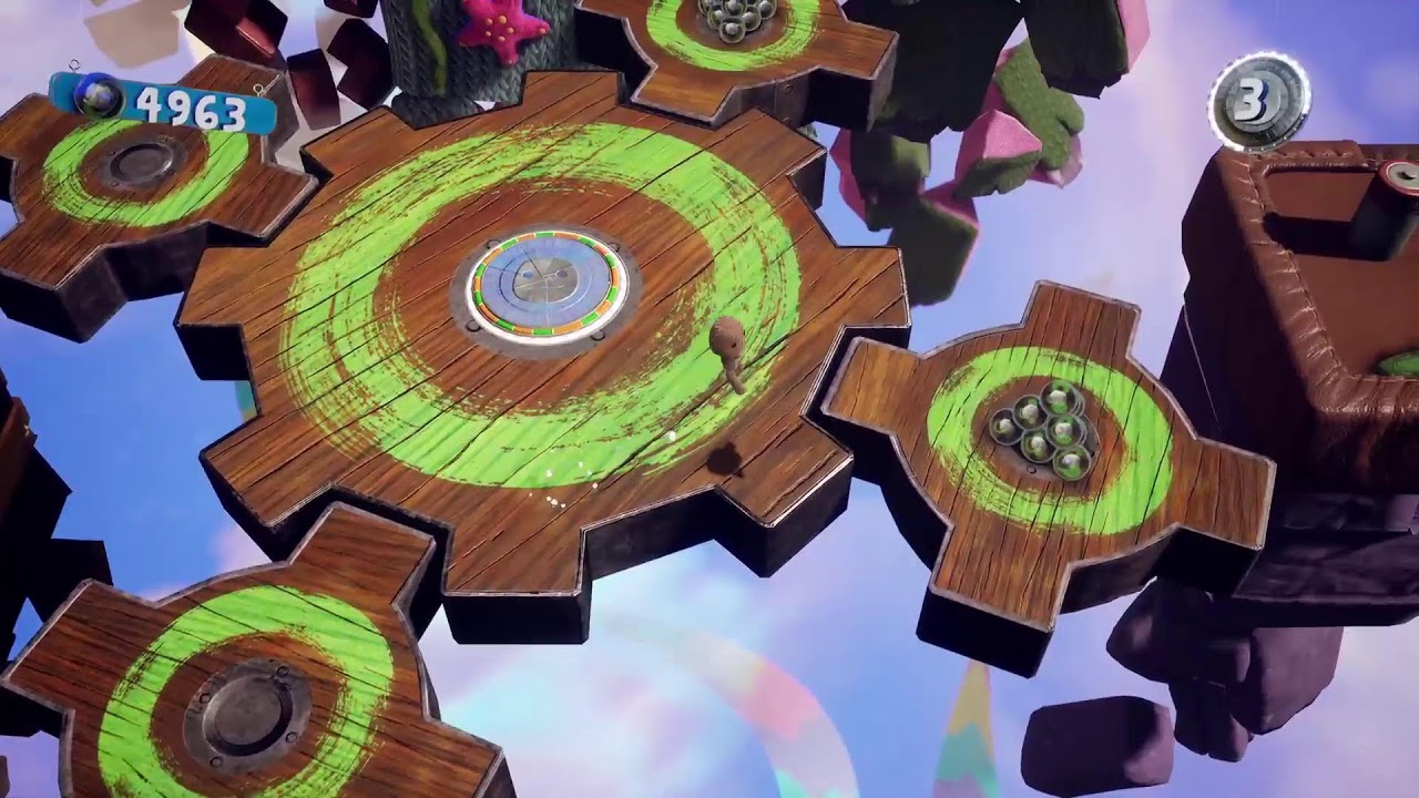 Sackboy final stage special world wonderplane