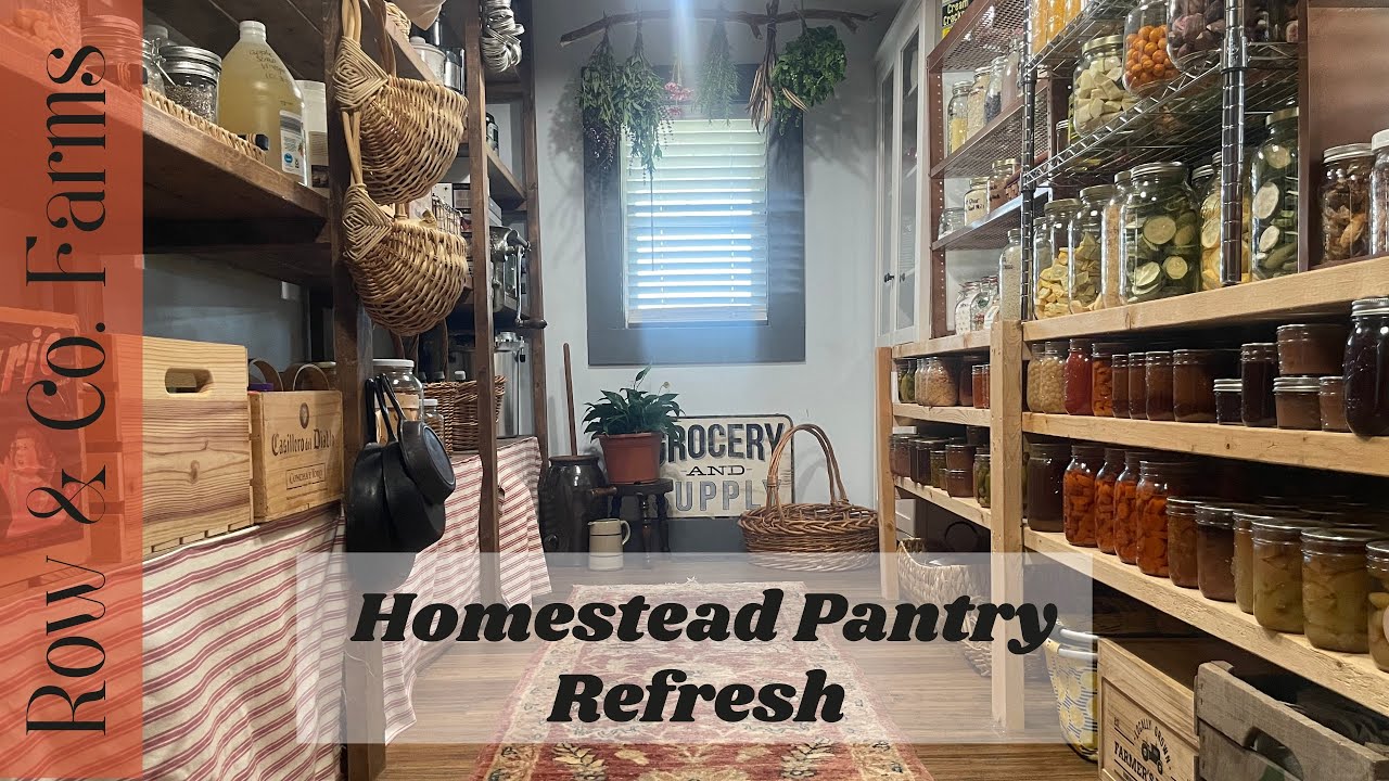 Homestead Pantry Refresh | Grain-free Pantry