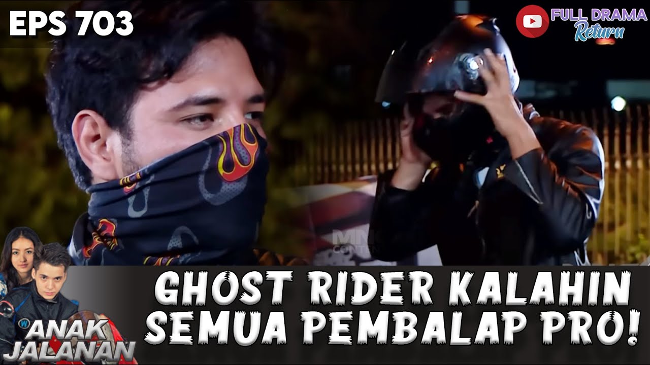 GHOST RIDER NGEGAS POL! PEMBALAP PRO LEWAT SEMUA - ANAK JALANAN