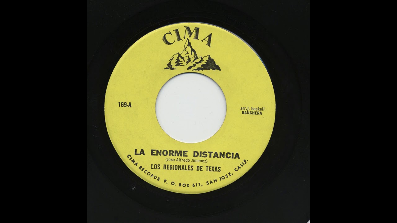 Los Regionales De Texas - La Enorme Distancia - Cima 169-a