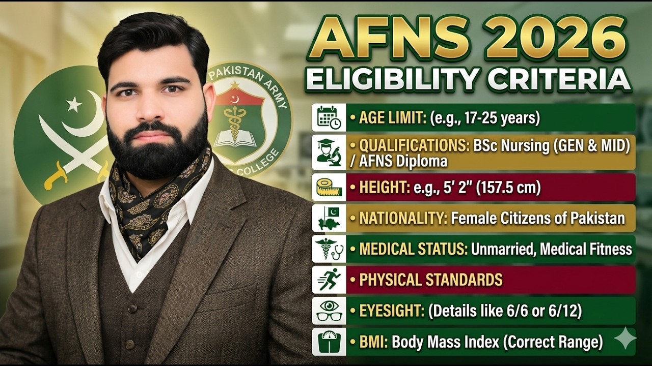 AFNS Eligibility Criteria 2026 | Age/Qualifications/Height/Nationality/Medical/Physical/Eyesight/BMI
