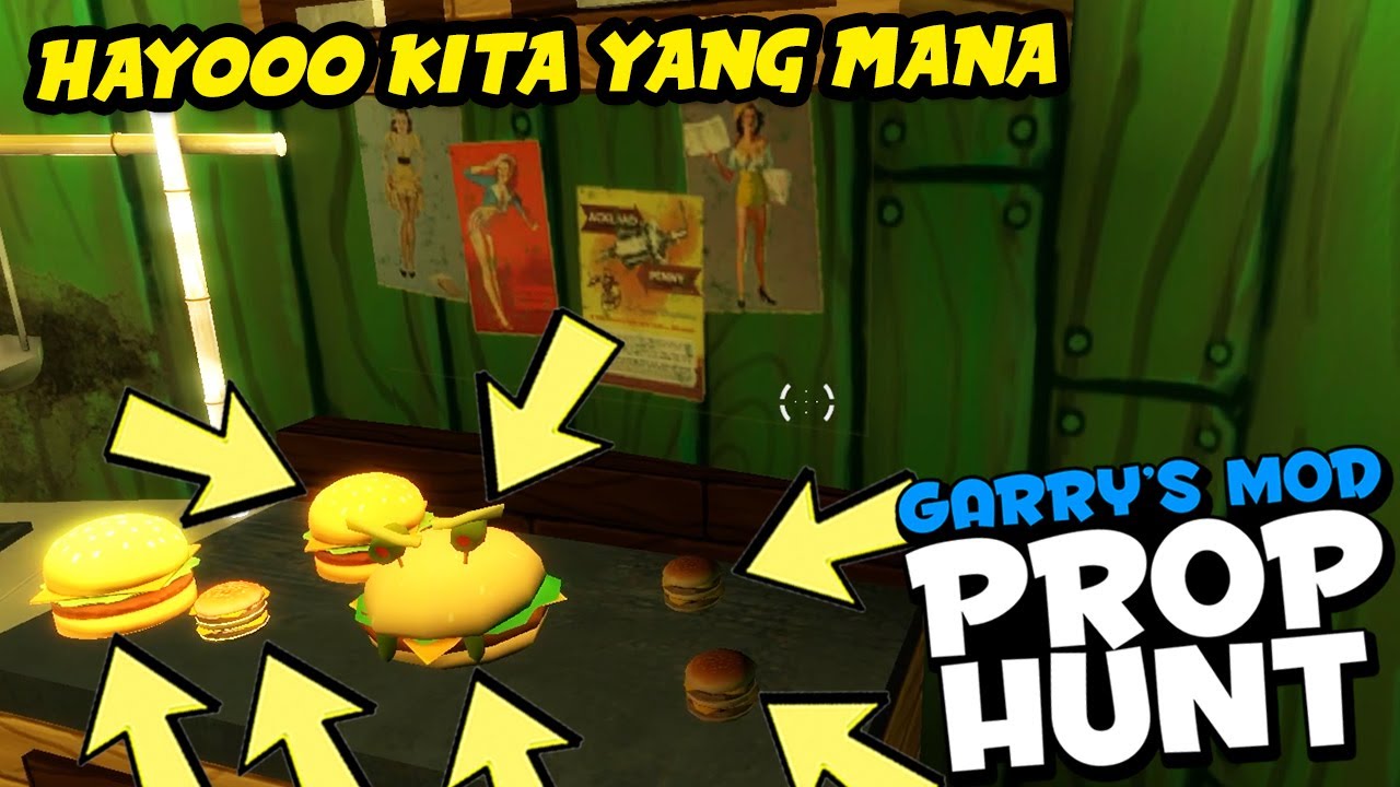 BINGUNG KAN KITA YANG MANA! - Gmod Prop Hunt Indonesia